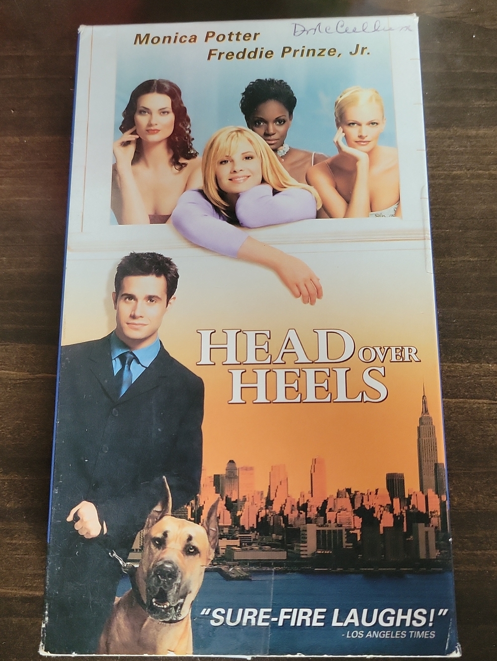 Head Over Heels — VHS Tape in Orange and Blue